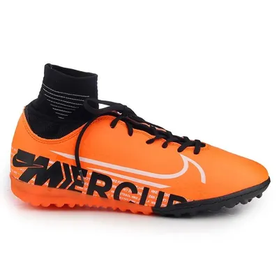 f846f24e5a214b02a5994570473ffcfd-mmedium-2 کفش فوتبال چمن مصنوعی طرح نایک MZZ ساقدار Just Do it | نارنجی - Image 1