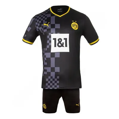 ff7fb91d1b5d4e90bbef5f660ff2a2a5-mmedium ست پیراهن شورت فوتبال دوم دورتموند پوما | مشکی/زرد - Image 1