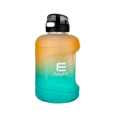 360f1ec8-5e87-498f-b683-c2997cf54453 قمقمه ورزشی جاگ واتر 1700 سی سی EASYFIT | نارنجی/سبز - Image 1