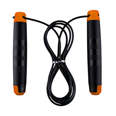 4f8bc519-d75e-44a7-9433-6a6a069e570b-2 طناب ورزشی بدنسازی SKIP ROPE 9P | مشکی/نارنجی - Image 1