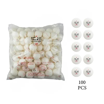 a5d21ff3-2dd5-418b-a252-a6403e80f198 توپ پینگ پنگ یینهه HUICHUAN یک ستاره ABS+ /9991H بسته صد عددی | سفید - Image 1