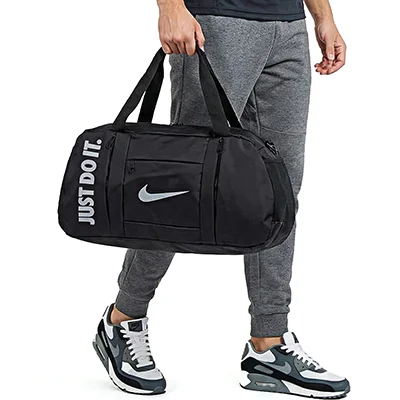 97ee66e8-0659-45ae-a318-322895ece99b ساک ورزشی طرح نایک 03 Just Do it | مشکی - Image 1