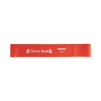 af325fb2-5265-43d3-b7b5-7964d4b3e64b کش بدنسازی پیلاتس پاور مینی لوپ Theera-Band Heavy | قرمز - Image 1