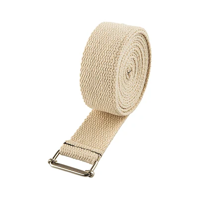 d4fdf15b-29f0-4533-8e19-f99a43efa01f کمربند بدنسازی یوگا کلاسیک 250*4 سانتی متر | کرمی - Image 1