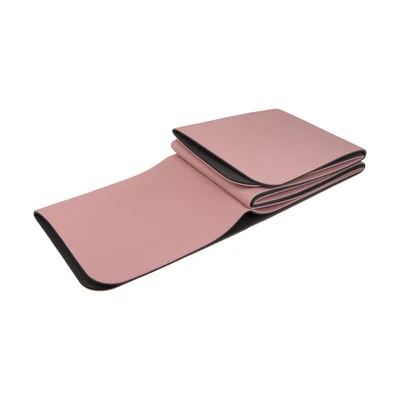 33dec027-2253-4993-a08d-c718d9333a6d زیرانداز بدنسازی مت یوگا 6 میلیمتری TPE دو رنگ تاشو | صورتی - Image 1