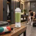 قمقمه شیکر شارژی 600 سی سی اتلتیک AT 1009 | سفید - تصویر 15