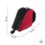 کیف اسکیت مثلثی TFR | قرمز/مشکی - تصویر 9