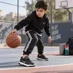 کفش ورزشی بچه گانه فرد طرح نایک Just Do it | مشکی/سفید - تصویر 7