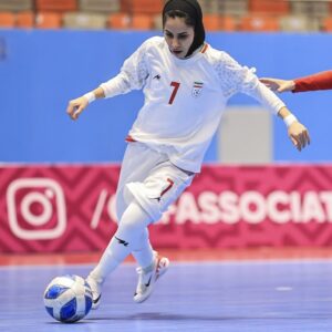 کلاس فوتسال دختران استادیوم آزادی تهران