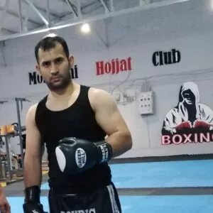 آرش ماپار مربی بوکس حرفه ای در اهواز