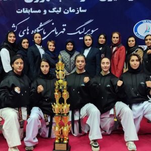 مینا علیپور مربی رزمی در کرج
