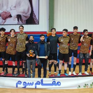 مجید انصاری مربی فوتسال با مدرک مربیگری معتبر در اراک
