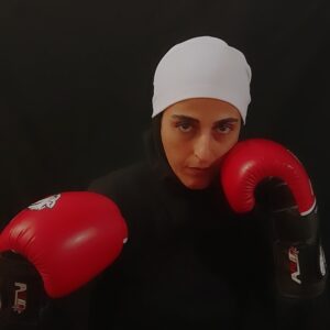 مهسا سیاح البرزی مربی حرفه ای mma و کیک بوکس و موآی تای در تهران